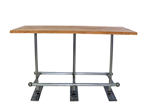 Industrial Happy Hour Pub Table - Matthew Izzo Collection