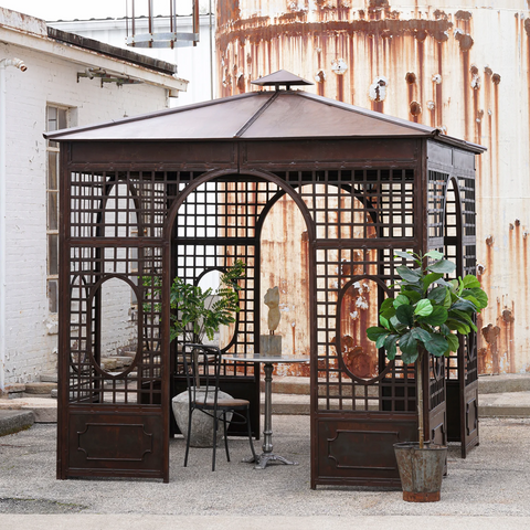 Iron Gardener's Gazebo - Matthew Izzo Collection