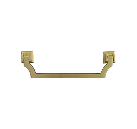 Worlds Away Murray Brass Swinging Cabinet Handle - Matthew Izzo Home