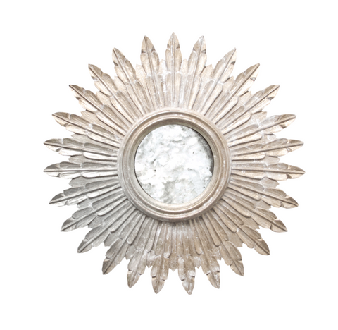 Worlds Away Santo Mirror - Matthew Izzo Home
