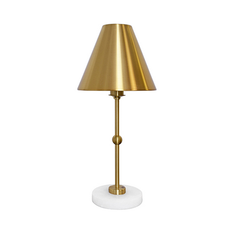 Chanler Rechargeable Brass Table Lamp