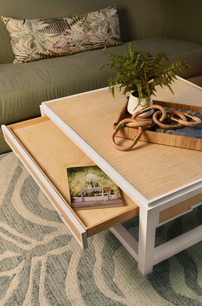 Locklin White Coffee Table