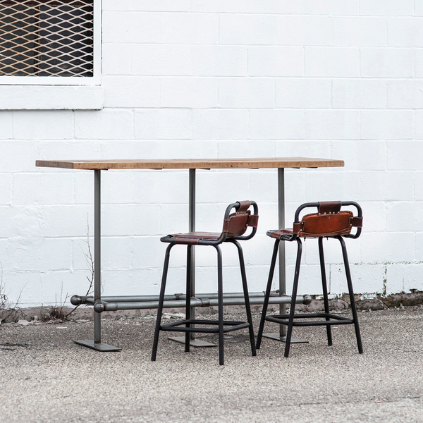 Industrial Happy Hour Pub Table - Matthew Izzo Collection
