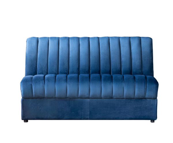 Estelle Navy Modular Sofa: Straight, Corner, or Outside Corner - Matthew Izzo Collection