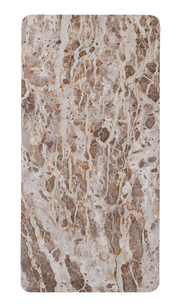 Tambour Mango Wood Desk with Marble Top - Matthew Izzo Collection