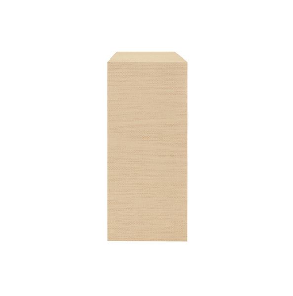 Aspen Natural Grasscloth Console Table