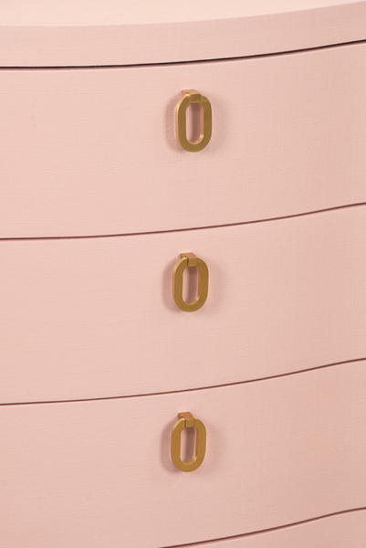 Cora Three Drawer Chest - Pink