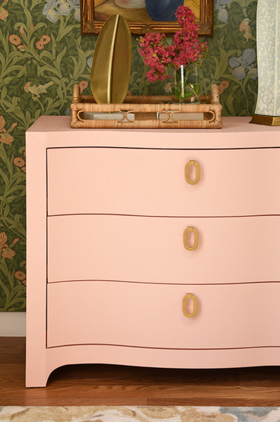 Cora Three Drawer Chest - Pink