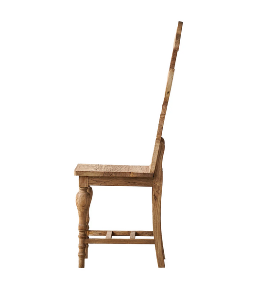 Chinese Colonial Pine Dining Chair - Matthew Izzo Collection