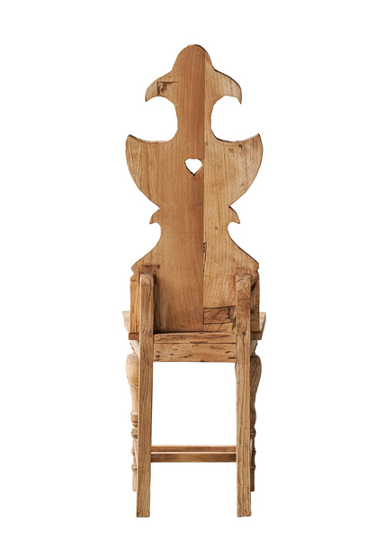 Chinese Colonial Pine Dining Chair - Matthew Izzo Collection