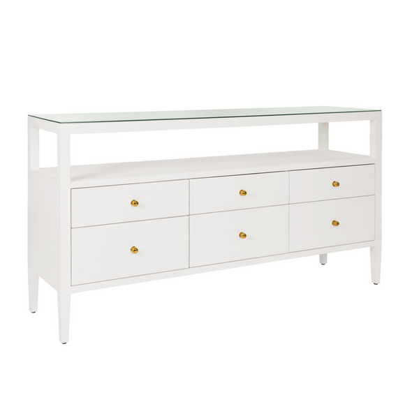 Jordan White Console Table