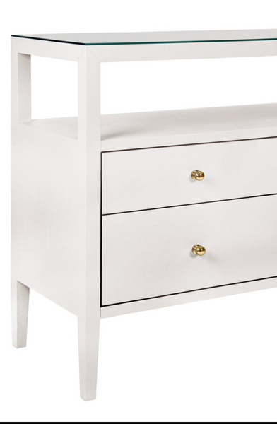 Jordan White Console Table