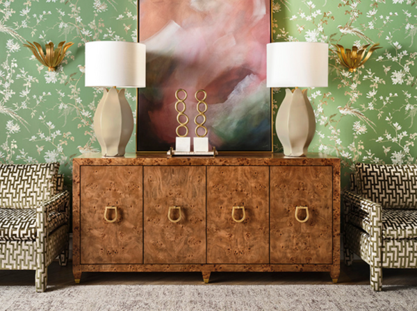 Mae Beige Glaze Ceramic Table Lamp with Shade