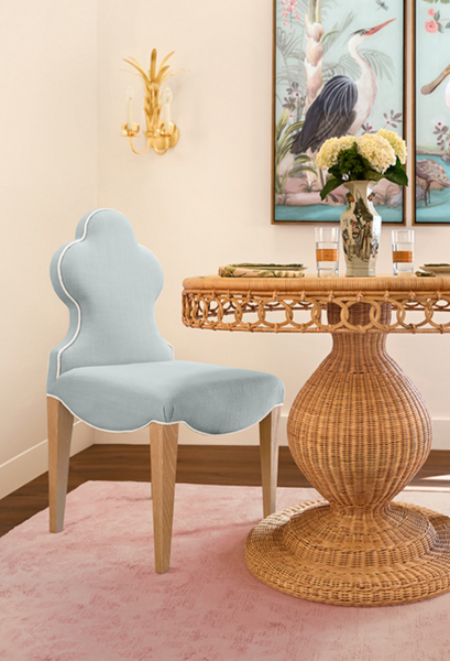 Adelaide Light Blue Dining Chair