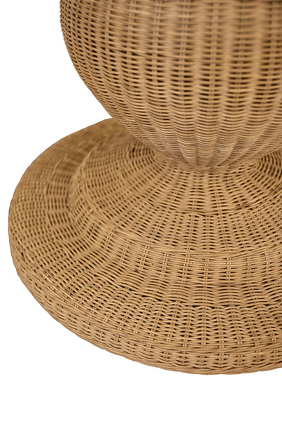 Gabrielle 40" Rattan Pedestal Dining Table