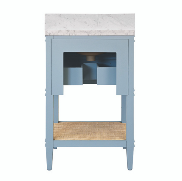 Cutler 24" Light Blue Single Sink Bath Vanity