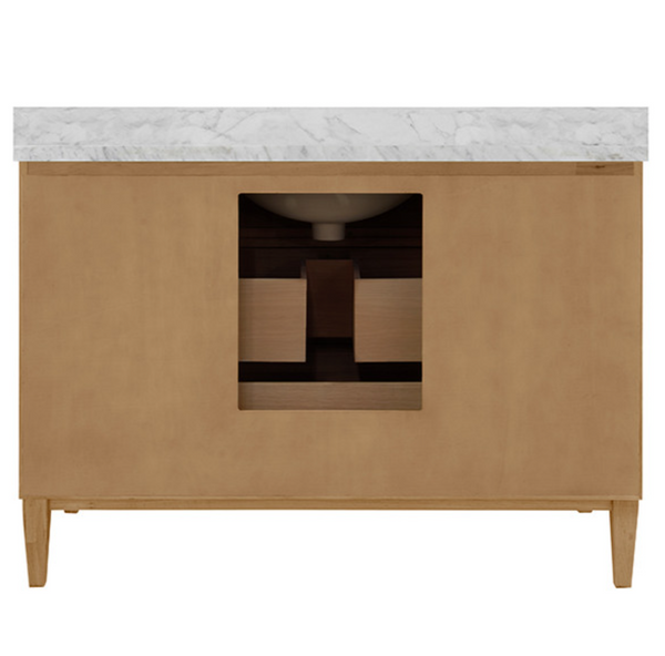 Odin 48" Single Sink Cerused Oak Bath Vanity