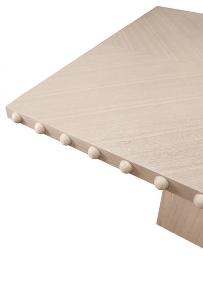 Lucian White Oak Dining Table