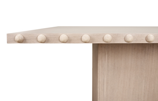 Lucian White Oak Dining Table