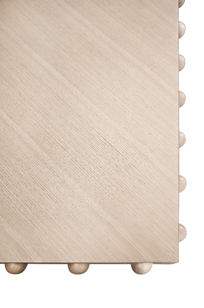 Lucian White Oak Dining Table