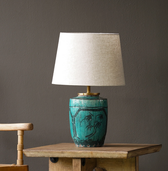 Hunan Storage Jar Table Lamp - Matthew Izzo Collection