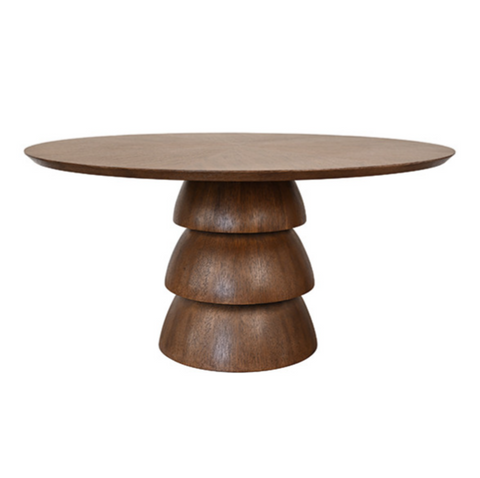 Callum Provincial Oak Round Dining Table