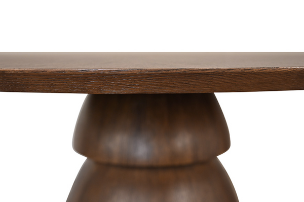 Callum Provincial Oak Round Dining Table