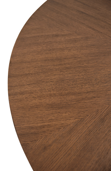Callum Provincial Oak Round Dining Table