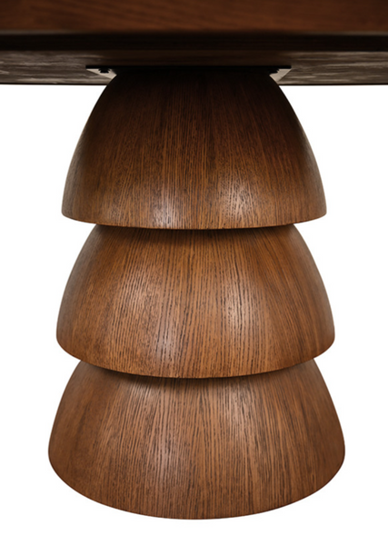 Callum Provincial Oak Oval Dining Table