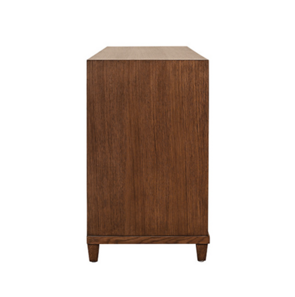 Pascal Provincial Brown Oak Chest of Drawers