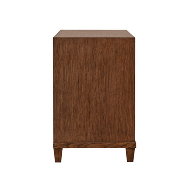Novalie Provincial Brown Oak Side Table