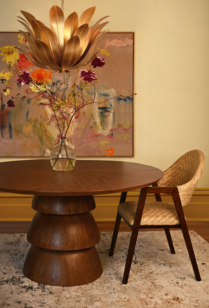 Walter Woven Rattan Dining Chair