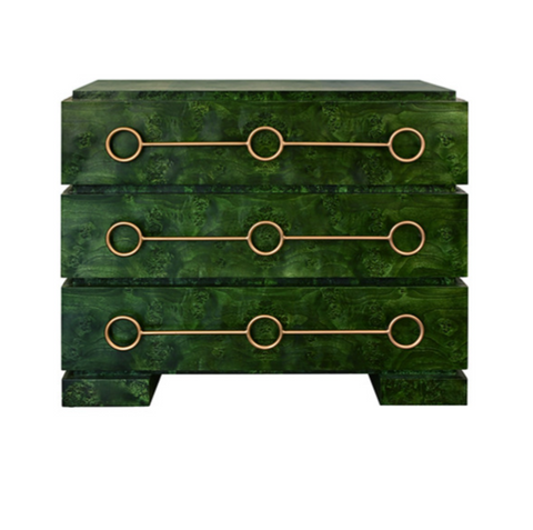 Roderick Green Burlwood Chest of Drawers