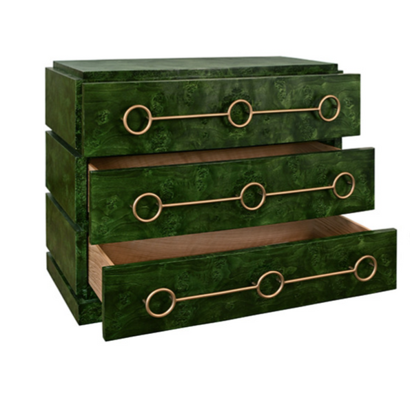 Roderick Green Burlwood Chest of Drawers