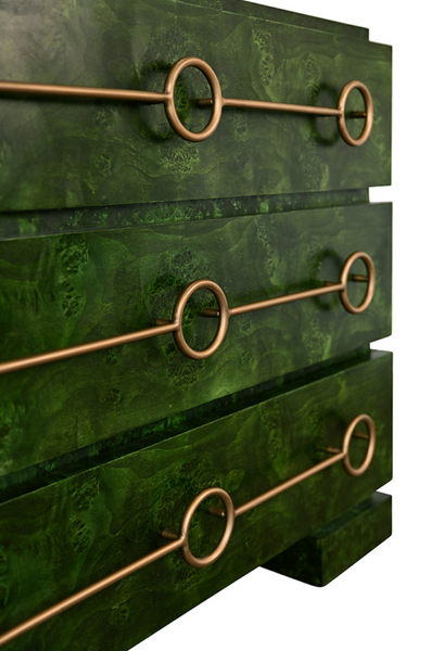 Roderick Green Burlwood Chest of Drawers
