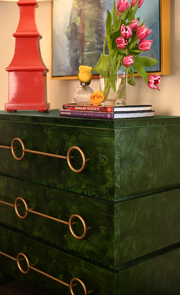 Roderick Green Burlwood Chest of Drawers