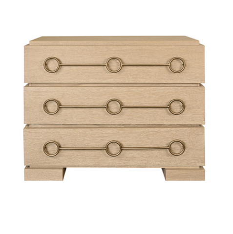 Roderick Cerused Oak Chest of Drawers
