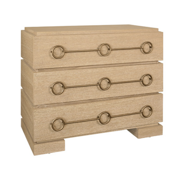 Roderick Cerused Oak Chest of Drawers