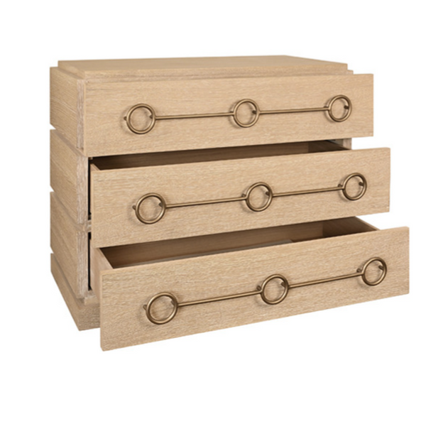 Roderick Cerused Oak Chest of Drawers