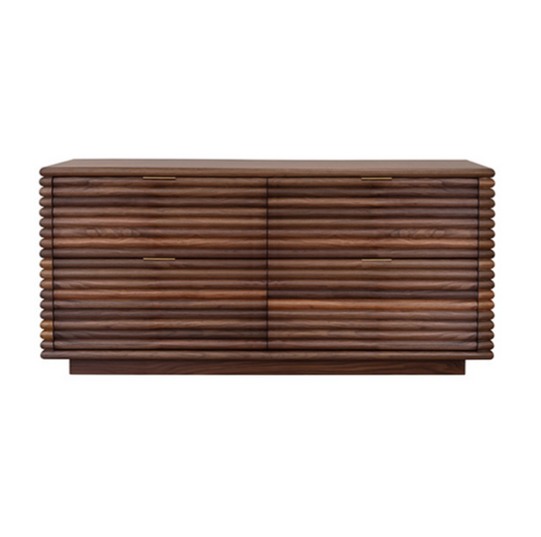 Ranger Walnut Four Drawer Chest