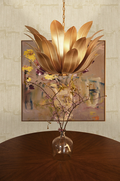 Leander Leaf Blossom Chandelier