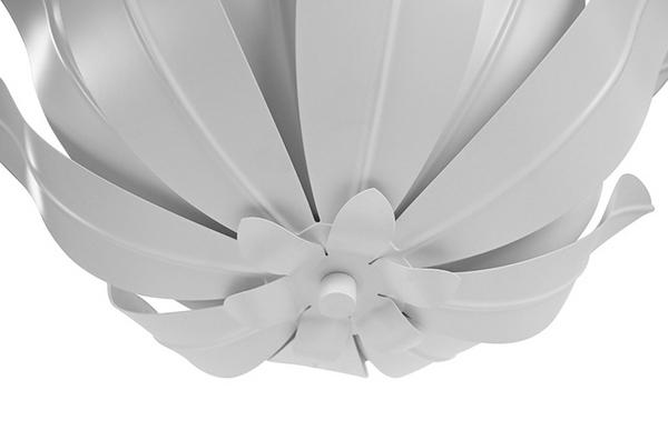 Leander White Leaf Blossom Chandelier
