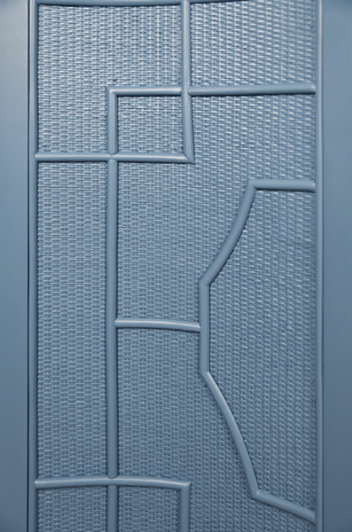 Isabel Rattan Capri Blue Rattan Cabinet