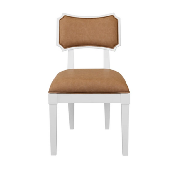 Hayden Camel Faux Leather Dining Chair