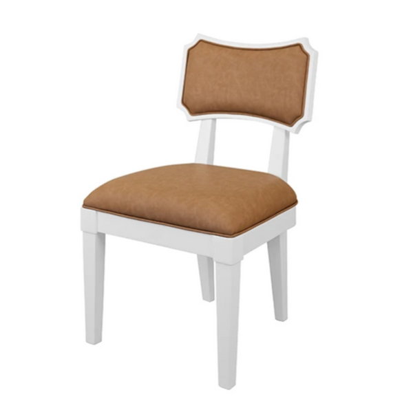 Hayden Camel Faux Leather Dining Chair
