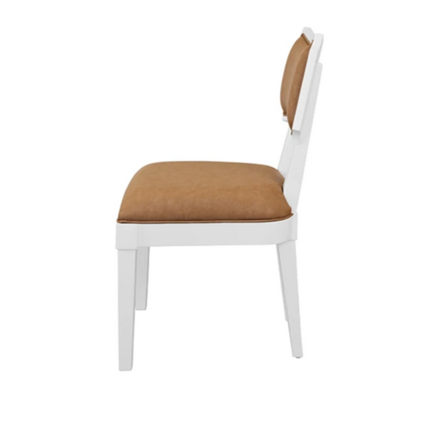Hayden Camel Faux Leather Dining Chair