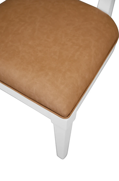 Hayden Camel Faux Leather Dining Chair
