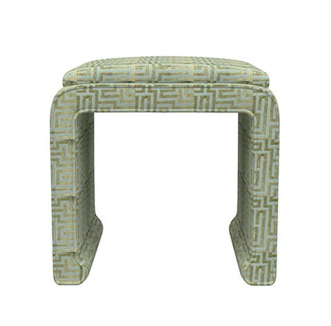 Edith Duluth Green Stool