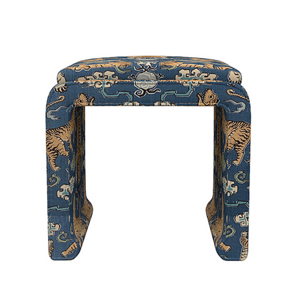 Edith Hudson Blue Stool
