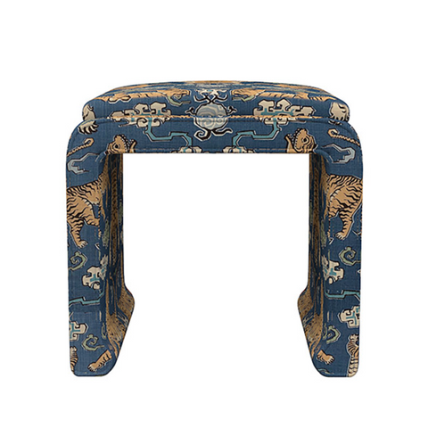 Edith Hudson Blue Stool